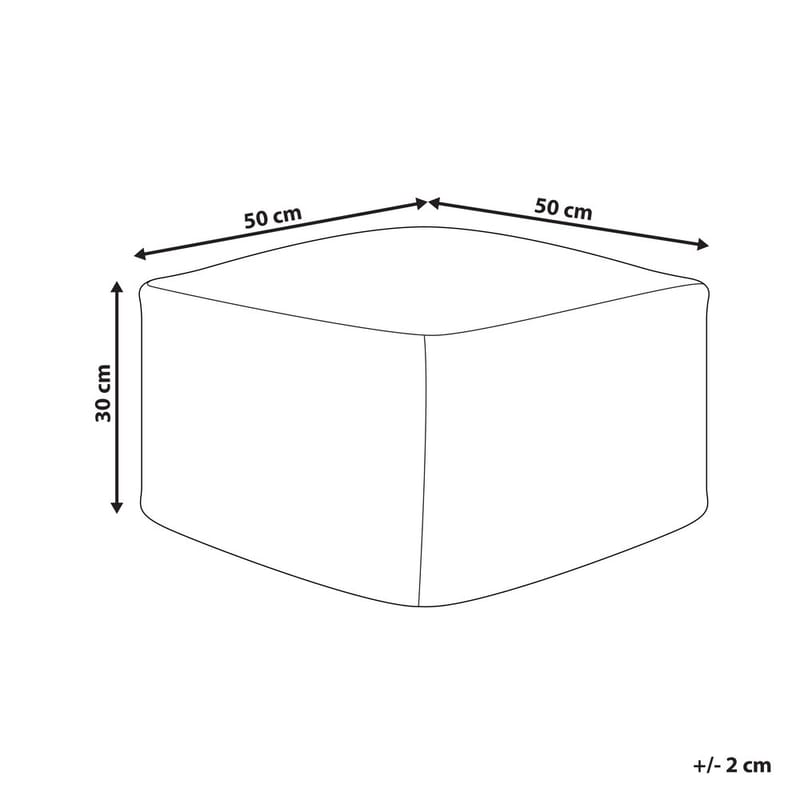 Puff Zahri - Utemöbler & utemiljö - Utestol & trädgårdsstol - Sittsäckar utomhus