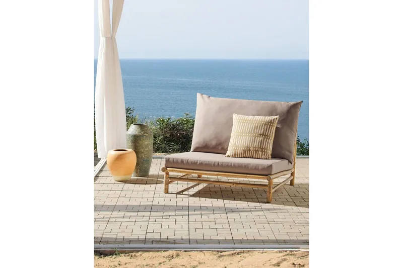 Rosthern Utefåtölj - Ljusbrun/Beige - Utemöbler & utemiljö - Utestol & trädgårdsstol - Utefåtölj & loungefåtölj