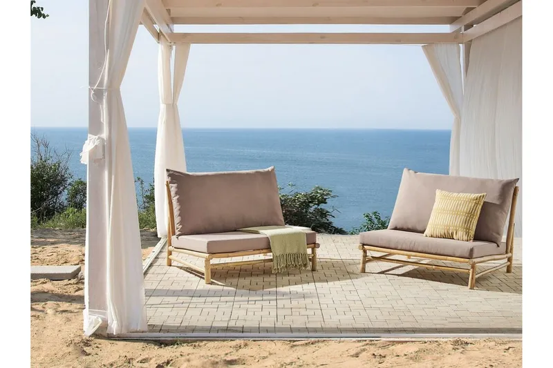 Rosthern Utefåtölj - Ljusbrun/Beige - Utemöbler & utemiljö - Utestol & trädgårdsstol - Utefåtölj & loungefåtölj