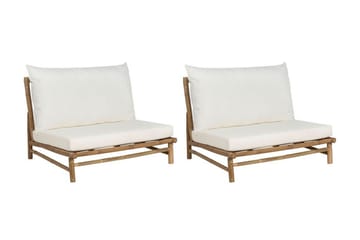 Rosthern Utefåtölj - Ljusbrun/Vit - Utemöbler & utemiljö - Utestol & trädgårdsstol - Utefåtölj & loungefåtölj