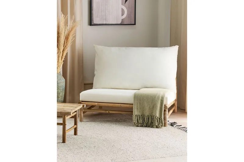 Rosthern Utefåtölj - Ljusbrun/Vit - Utemöbler & utemiljö - Utestol & trädgårdsstol - Utefåtölj & loungefåtölj