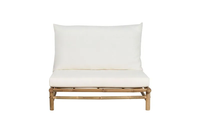 Rosthern Utefåtölj - Ljusbrun/Vit - Utemöbler & utemiljö - Utestol & trädgårdsstol - Utefåtölj & loungefåtölj