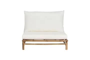 Rosthern Utefåtölj - Ljusbrun/Vit - Utemöbler & utemiljö - Utestol & trädgårdsstol - Utefåtölj & loungefåtölj