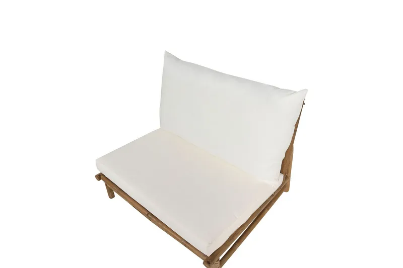 Rosthern Utefåtölj - Ljusbrun/Vit - Utemöbler & utemiljö - Utestol & trädgårdsstol - Utefåtölj & loungefåtölj