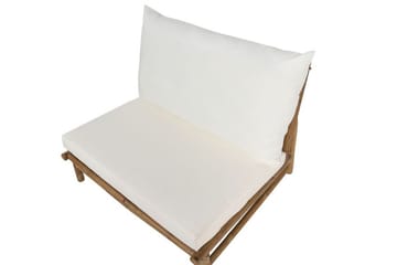 Rosthern Utefåtölj - Ljusbrun/Vit - Utemöbler & utemiljö - Utestol & trädgårdsstol - Utefåtölj & loungefåtölj