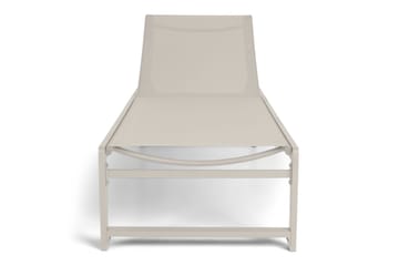 Sanna Solsäng Med Justerbart Ryggstöd - Beige - Utemöbler & utemiljö - Utestol & trädgårdsstol - Solsäng & solvagn