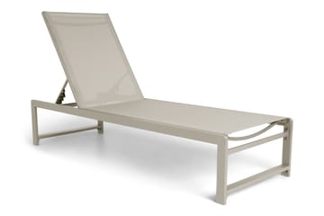 Sanna Solsäng Med Justerbart Ryggstöd - Beige - Utemöbler & utemiljö - Utestol & trädgårdsstol - Solsäng & solvagn