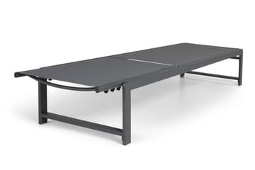 Sanna Solsäng Med Justerbart Ryggstöd - Svart - Utemöbler & utemiljö - Utestol & trädgårdsstol - Solsäng & solvagn