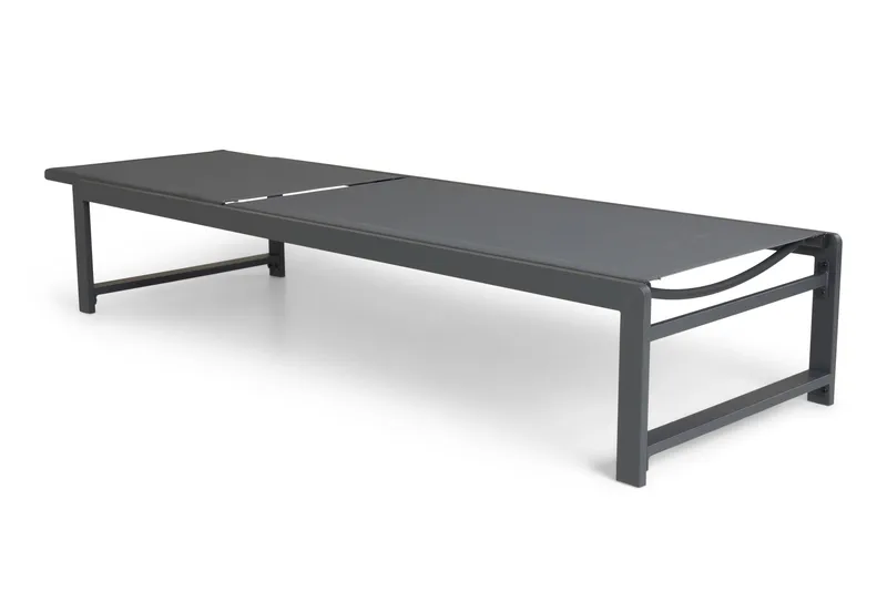 Sanna Solsäng Med Justerbart Ryggstöd - Svart - Utemöbler & utemiljö - Utestol & trädgårdsstol - Solsäng & solvagn