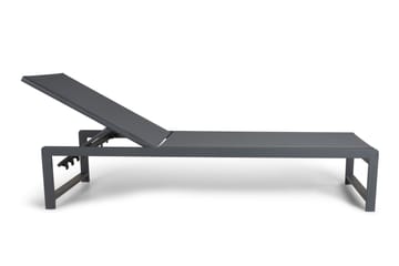 Sanna Solsäng Med Justerbart Ryggstöd - Svart - Utemöbler & utemiljö - Utestol & trädgårdsstol - Solsäng & solvagn