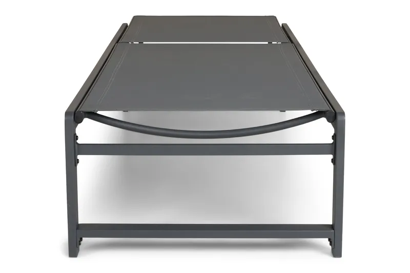 Sanna Solsäng Med Justerbart Ryggstöd - Svart - Utemöbler & utemiljö - Utestol & trädgårdsstol - Solsäng & solvagn