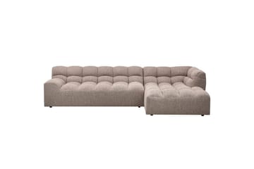 Schäslong Allure - Vävd brun melange, Right - Möbler - Soffa - Hörnsoffa