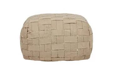 Sittpuff Bodla Beige - Beige - Utemöbler & utemiljö - Utestol & trädgårdsstol - Sittsäckar utomhus
