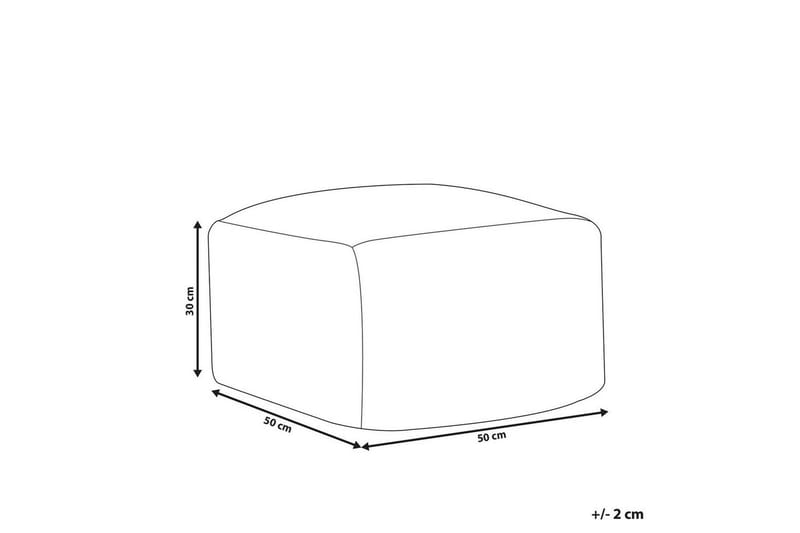 Sittpuff Bodla Beige - Beige - Utemöbler & utemiljö - Utestol & trädgårdsstol - Sittsäckar utomhus