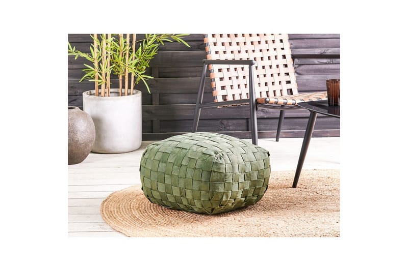 Sittpuff Bodla Grön - Grön - Utemöbler & utemiljö - Utestol & trädgårdsstol - Sittsäckar utomhus