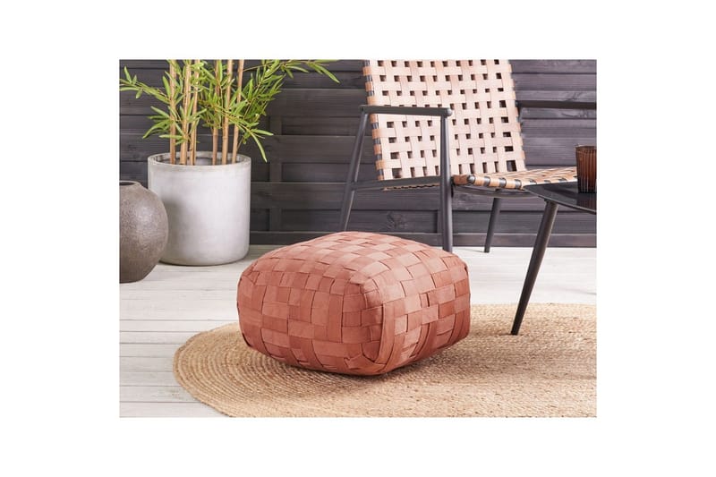 Sittpuff Bodla Röd - Röd - Utemöbler & utemiljö - Utestol & trädgårdsstol - Sittsäckar utomhus