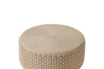 Sittpuff Mithi Beige - Beige - Utemöbler & utemiljö - Utestol & trädgårdsstol - Sittsäckar utomhus