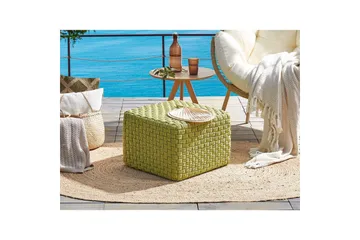 Sittpuff Nalli Grön - Grön - Utemöbler & utemiljö - Utestol & trädgårdsstol - Sittsäckar utomhus