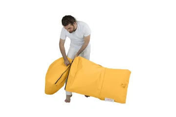 Arakura Sittsäck Utomhus 55 cm - Gul - Utemöbler & utemiljö - Utestol & trädgårdsstol - Sittsäckar utomhus