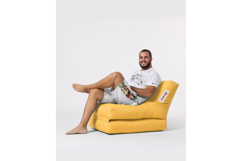 Arakura Sittsäck Utomhus 55 cm - Gul - Utemöbler & utemiljö - Utestol & trädgårdsstol - Sittsäckar utomhus