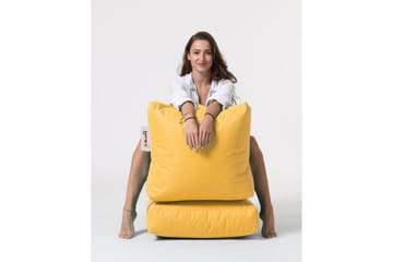 Arakura Sittsäck Utomhus 55 cm - Gul - Utemöbler & utemiljö - Utestol & trädgårdsstol - Sittsäckar utomhus