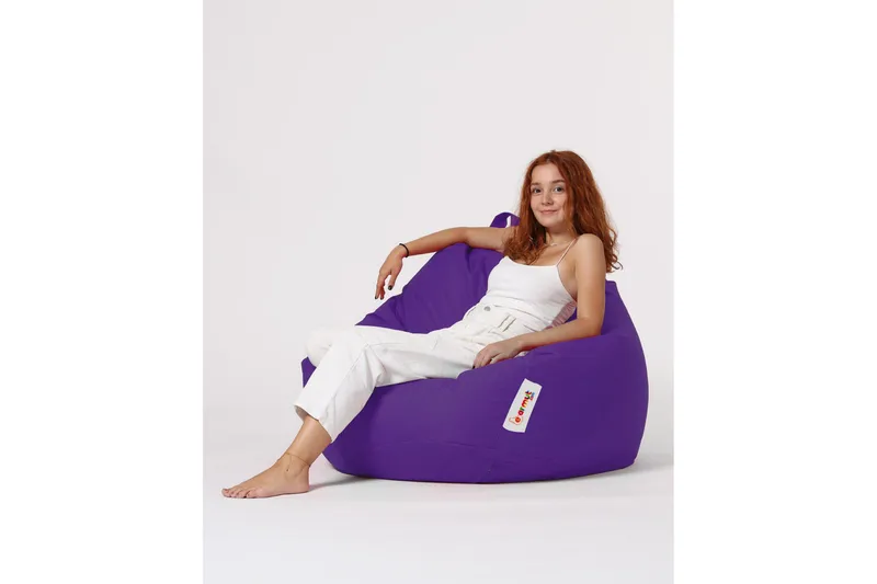 Hunny Sittsäck Utomhus 115 cm, Lila