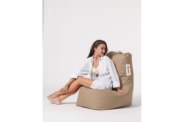 Sittsäck Utomhus Dimants 60 cm - Beige - Utemöbler & utemiljö - Utestol & trädgårdsstol - Sittsäckar utomhus