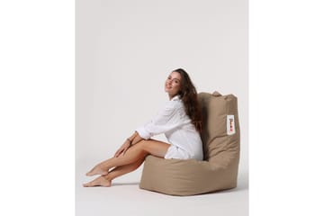 Sittsäck Utomhus Dimants 60 cm - Beige - Utemöbler & utemiljö - Utestol & trädgårdsstol - Sittsäckar utomhus