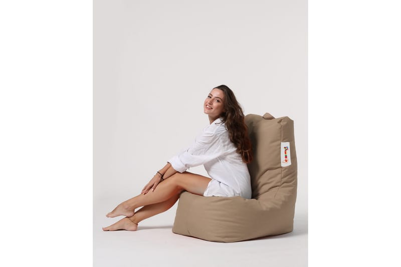Sittsäck Utomhus Dimants 60 cm - Beige - Utemöbler & utemiljö - Utestol & trädgårdsstol - Sittsäckar utomhus