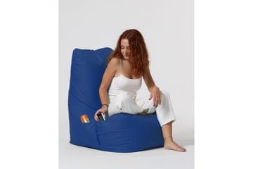 Sittsäck Utomhus Dimants 60 cm - Blå - Utemöbler & utemiljö - Utestol & trädgårdsstol - Sittsäckar utomhus