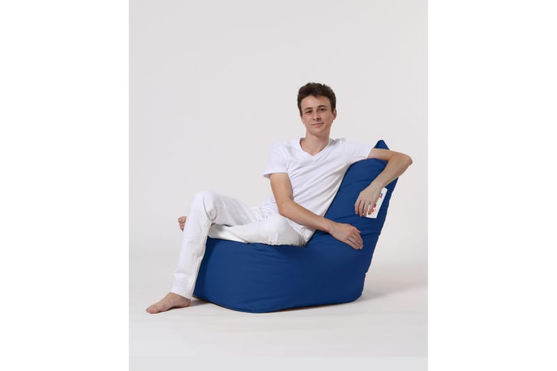 Sittsäck Utomhus Dimants 60 cm - Blå - Utemöbler & utemiljö - Utestol & trädgårdsstol - Sittsäckar utomhus