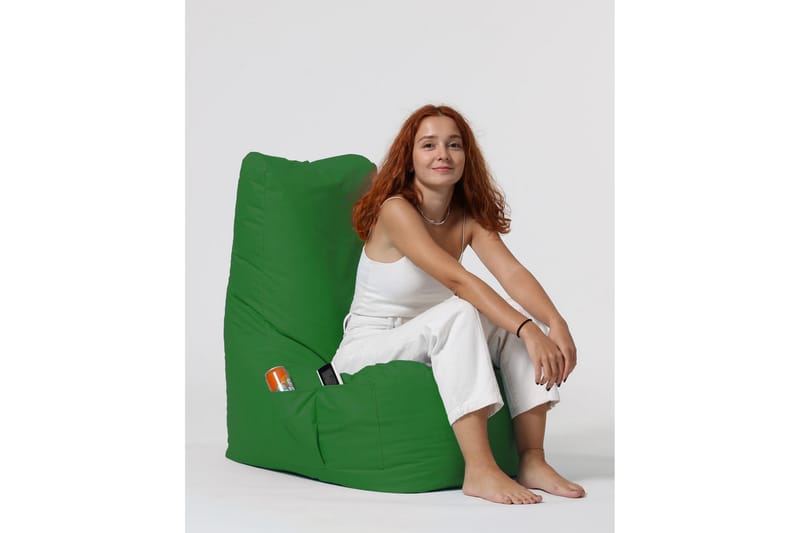Sittsäck Utomhus Dimants 60 cm - Grön - Utemöbler & utemiljö - Utestol & trädgårdsstol - Sittsäckar utomhus