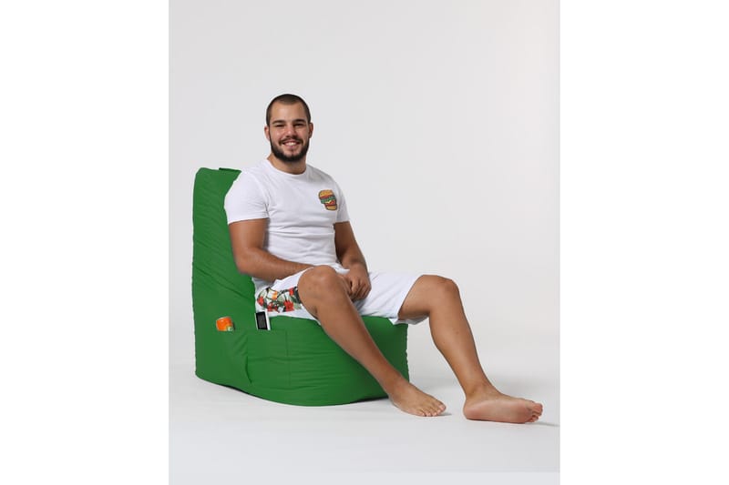 Sittsäck Utomhus Dimants 60 cm - Grön - Utemöbler & utemiljö - Utestol & trädgårdsstol - Sittsäckar utomhus