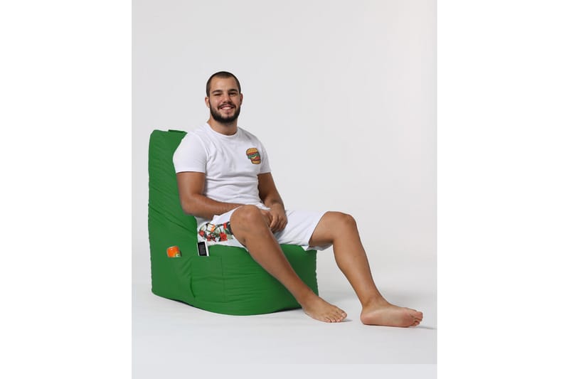 Sittsäck Utomhus Dimants 60 cm - Grön - Utemöbler & utemiljö - Utestol & trädgårdsstol - Sittsäckar utomhus