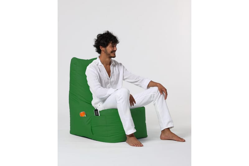 Sittsäck Utomhus Dimants 60 cm - Grön - Utemöbler & utemiljö - Utestol & trädgårdsstol - Sittsäckar utomhus