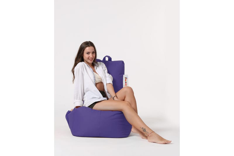Sittsäck Utomhus Dimants 60 cm - Lila - Utemöbler & utemiljö - Utestol & trädgårdsstol - Sittsäckar utomhus