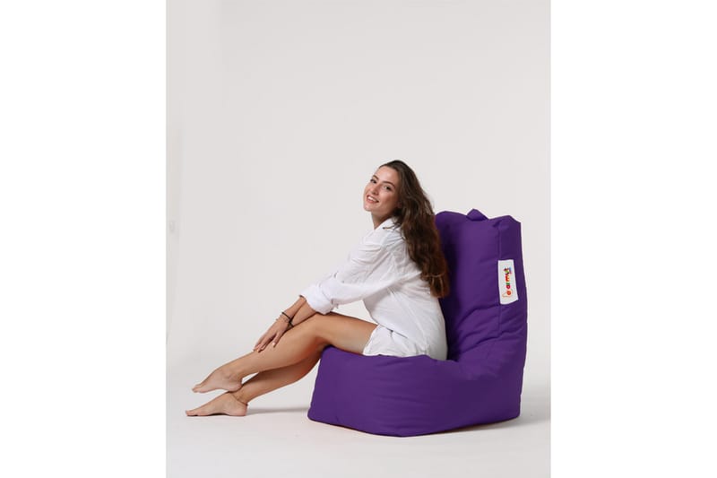 Sittsäck Utomhus Dimants 60 cm - Lila - Utemöbler & utemiljö - Utestol & trädgårdsstol - Sitts�äckar utomhus
