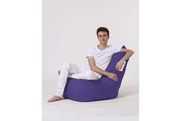 Sittsäck Utomhus Dimants 60 cm - Lila - Utemöbler & utemiljö - Utestol & trädgårdsstol - Sittsäckar utomhus