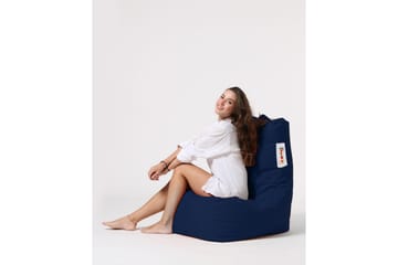 Sittsäck Utomhus Dimants 60 cm - Mörkblå - Utemöbler & utemiljö - Utestol & trädgårdsstol - Sittsäckar utomhus