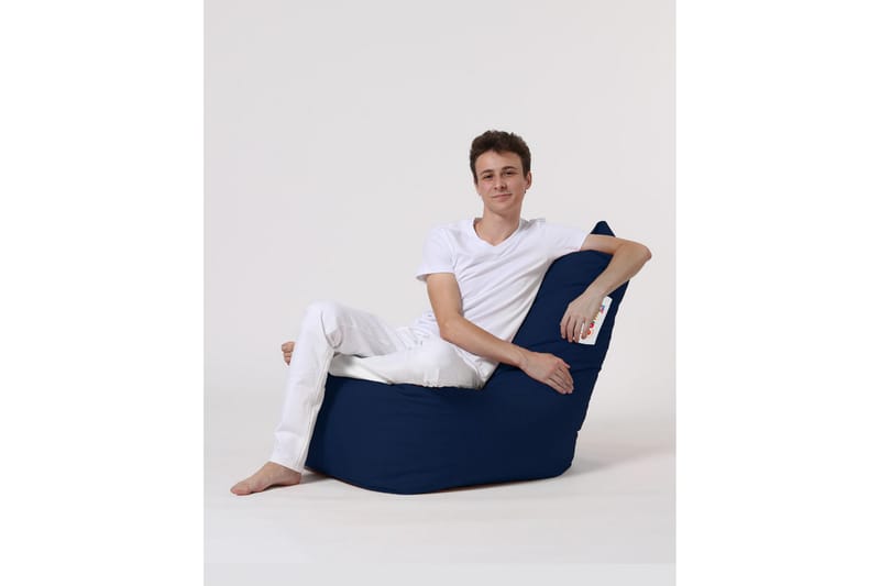 Sittsäck Utomhus Dimants 60 cm - Mörkblå - Utemöbler & utemiljö - Utestol & trädgårdsstol - Sittsäckar utomhus