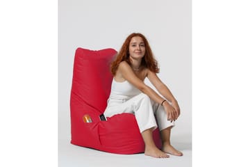 Sittsäck Utomhus Dimants 60 cm - Röd - Utemöbler & utemiljö - Utestol & trädgårdsstol - Sittsäckar utomhus