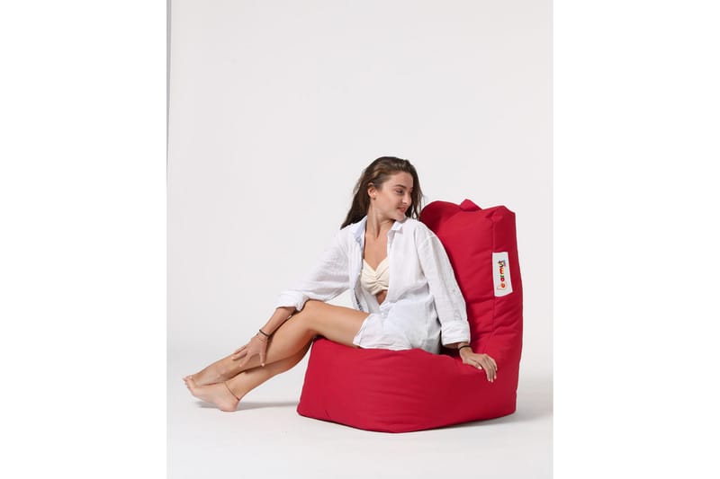 Sittsäck Utomhus Dimants 60 cm - Röd - Utemöbler & utemiljö - Utestol & trädgårdsstol - Sittsäckar utomhus