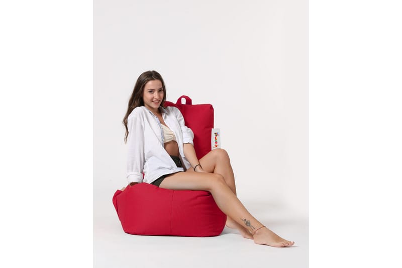 Sittsäck Utomhus Dimants 60 cm - Röd - Utemöbler & utemiljö - Utestol & trädgårdsstol - Sittsäckar utomhus