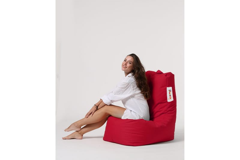 Sittsäck Utomhus Dimants 60 cm - Röd - Utemöbler & utemiljö - Utestol & trädgårdsstol - Sittsäckar utomhus