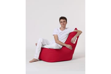 Sittsäck Utomhus Dimants 60 cm - Röd - Utemöbler & utemiljö - Utestol & trädgårdsstol - Sittsäckar utomhus
