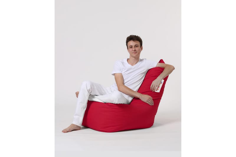 Sittsäck Utomhus Dimants 60 cm - Röd - Utemöbler & utemiljö - Utestol & trädgårdsstol - Sittsäckar utomhus