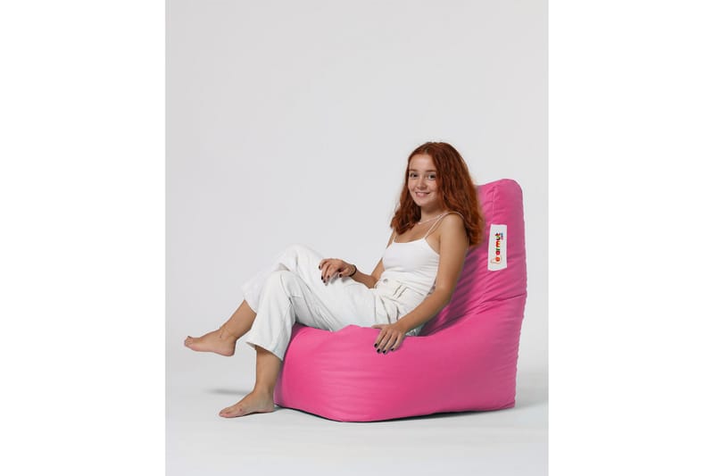 Sittsäck Utomhus Dimants 60 cm - Rosa - Utemöbler & utemiljö - Utestol & trädgårdsstol - Sittsäckar utomhus
