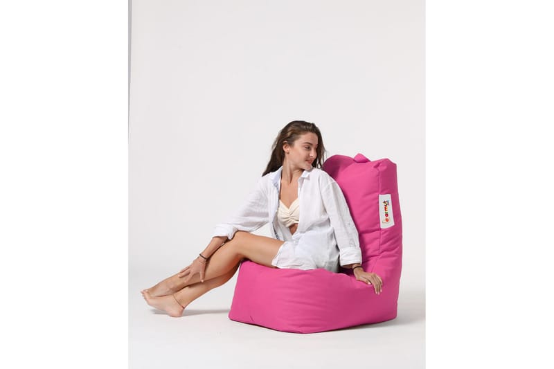 Sittsäck Utomhus Dimants 60 cm - Rosa - Utemöbler & utemiljö - Utestol & trädgårdsstol - Sittsäckar utomhus