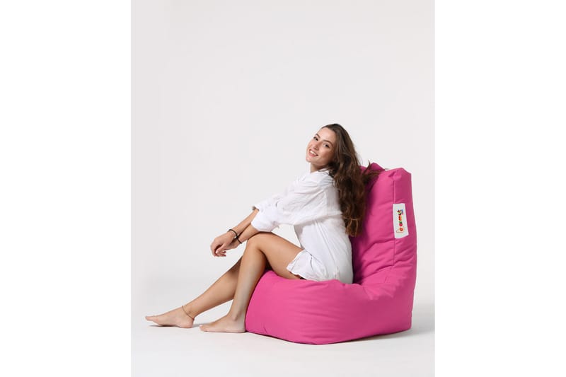 Sittsäck Utomhus Dimants 60 cm - Rosa - Utemöbler & utemiljö - Utestol & trädgårdsstol - Sittsäckar utomhus