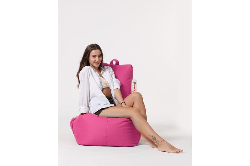 Sittsäck Utomhus Dimants 60 cm - Rosa - Utemöbler & utemiljö - Utestol & trädgårdsstol - Sittsäckar utomhus